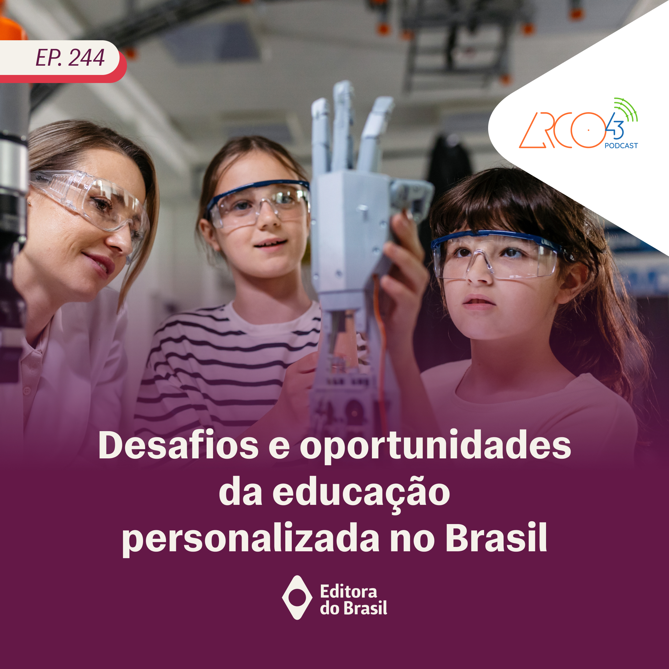 Arco43 #244 | Desafios e oportunidades da educação personalizada no Brasil