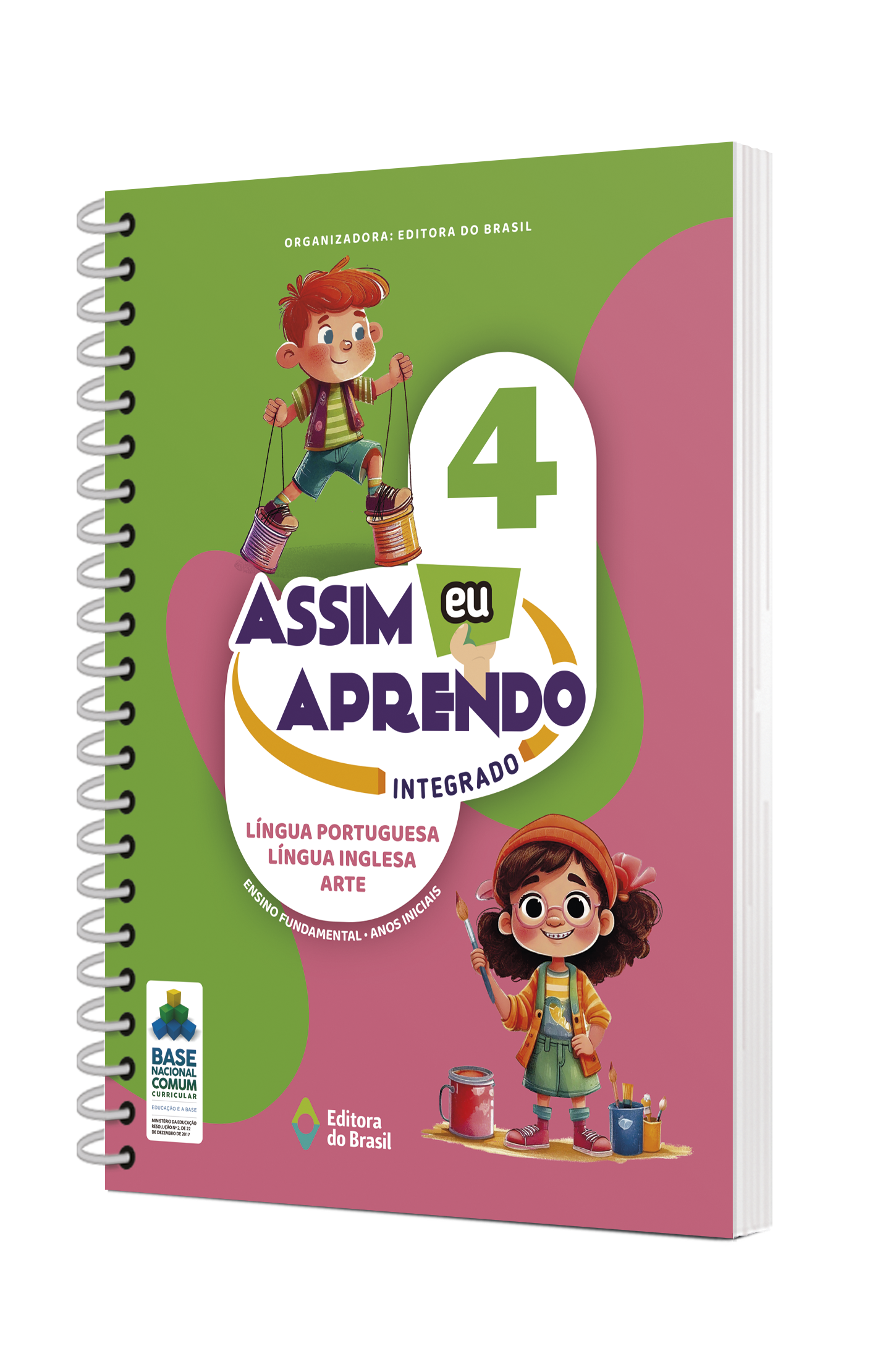 ASSIM EU APRENDO INTEGRADO LÍNGUA PORTUGUESA, LÍNGUA INGLESA E ARTE – 4º ano
