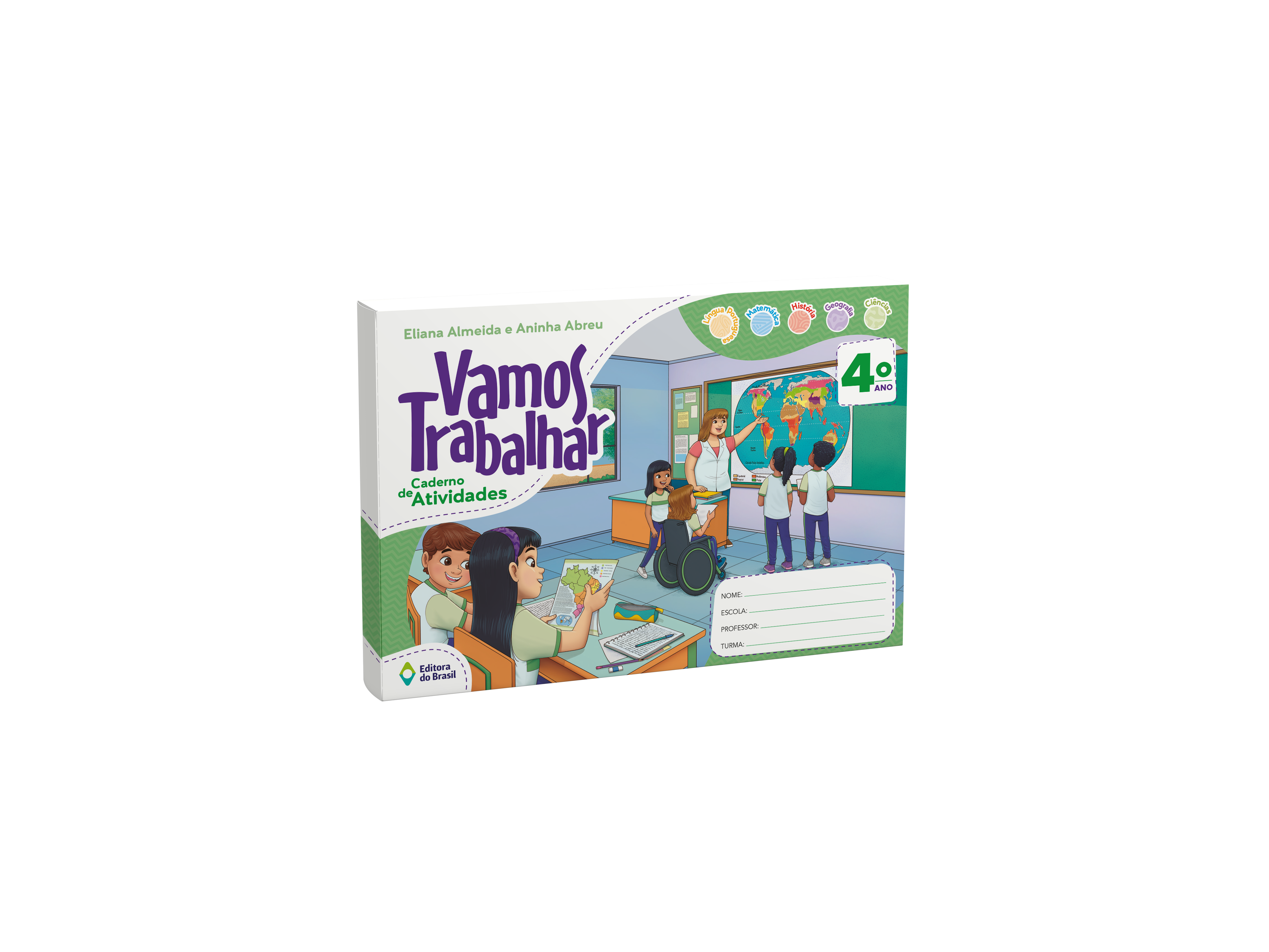 VAMOS TRABALHAR CADERNO DE ATIVIDADES - 4º ANO