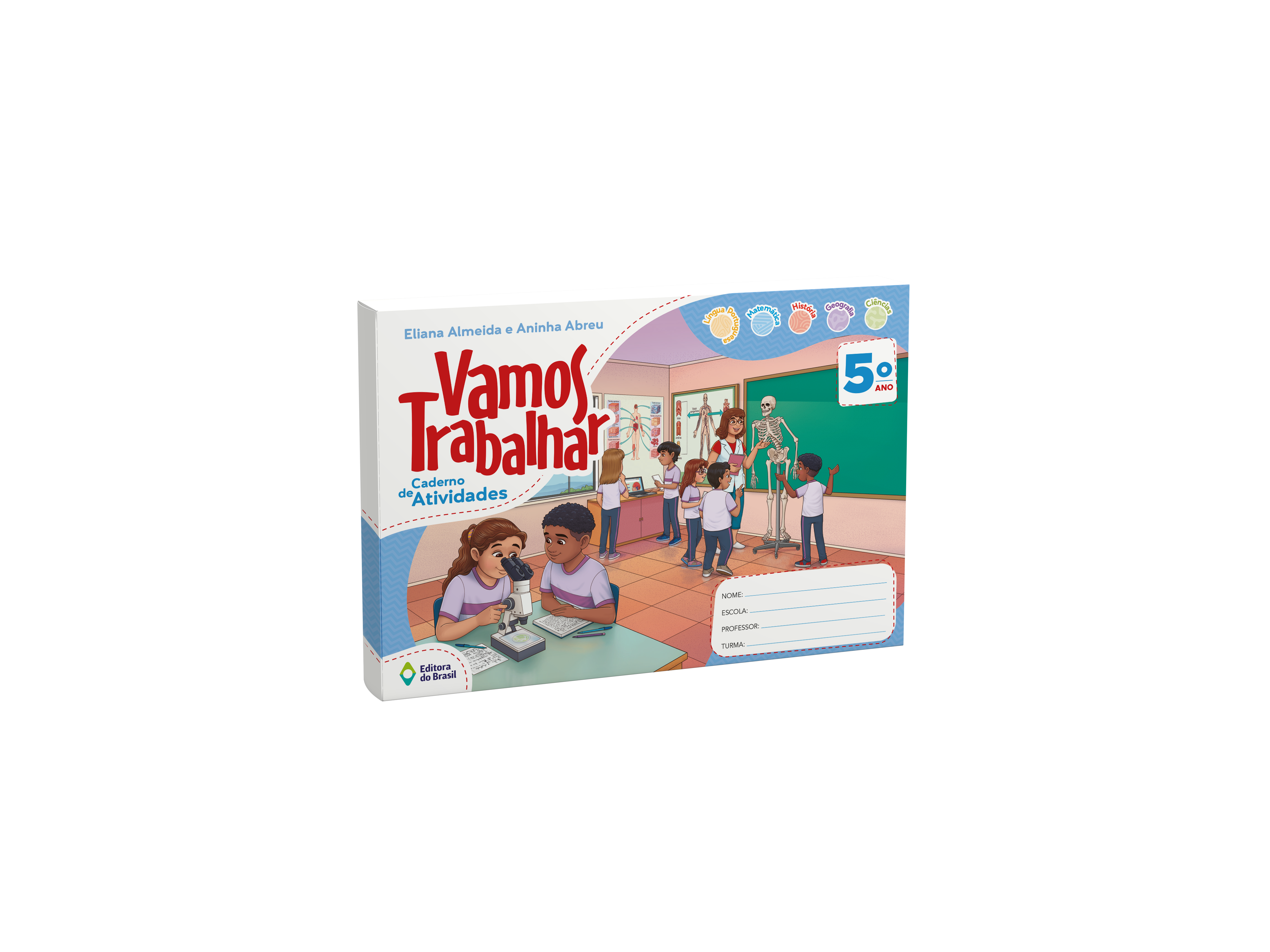 VAMOS TRABALHAR CADERNO DE ATIVIDADES - 5º ANO